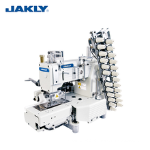 JK4412P Multi-needle Industrial Cylinder Bed 12-needle Double Chain Stitch Sewing Machine Garment Machinery